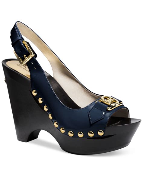 michael kors charm sling pumps